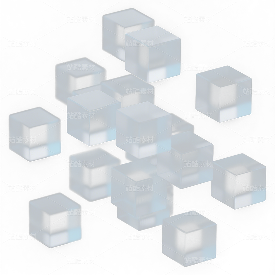 透明正方體矩形陣列隨機(jī)排布水晶酸性免扣（主預(yù)覽-9741007） - 未分類 - 站酷設(shè)計(jì)師清水菠菜原創(chuàng)素材 - 站酷ZCOOL