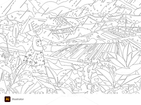 山野春雨节气海报矢量插画(导航-9741257) - 未分类 - 站酷设计师jasonshow原创素材 - 站酷ZCOOL