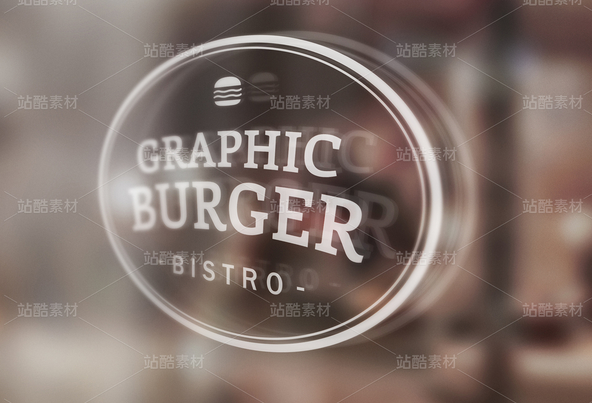 玻璃上的贴纸logo-样机（主预览-9741309） - 未分类 - 站酷设计师yishung34原创素材 - 站酷ZCOOL