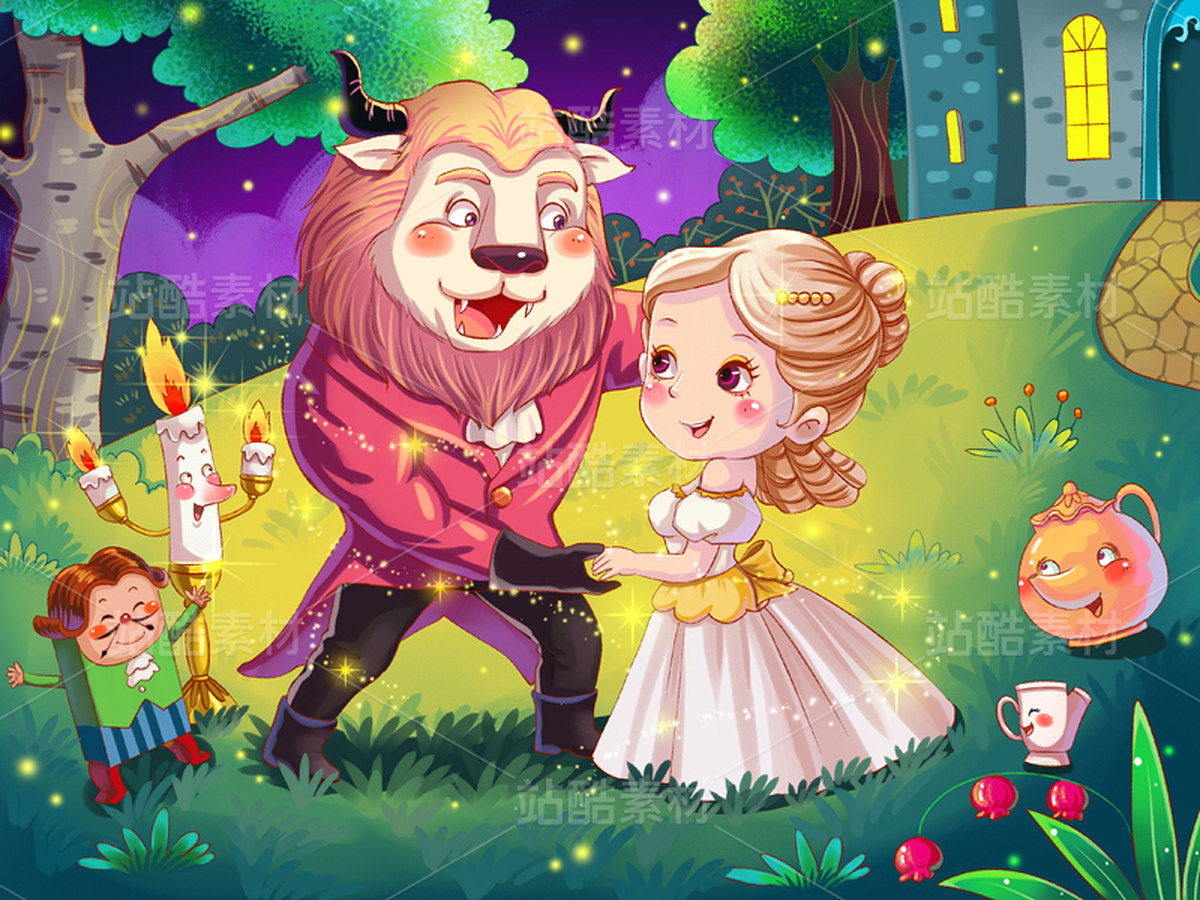 经典童话故事原创插画2(主预览-9741449) - 未分类 - 站酷设计师冰果bingo原创素材 - 站酷ZCOOL