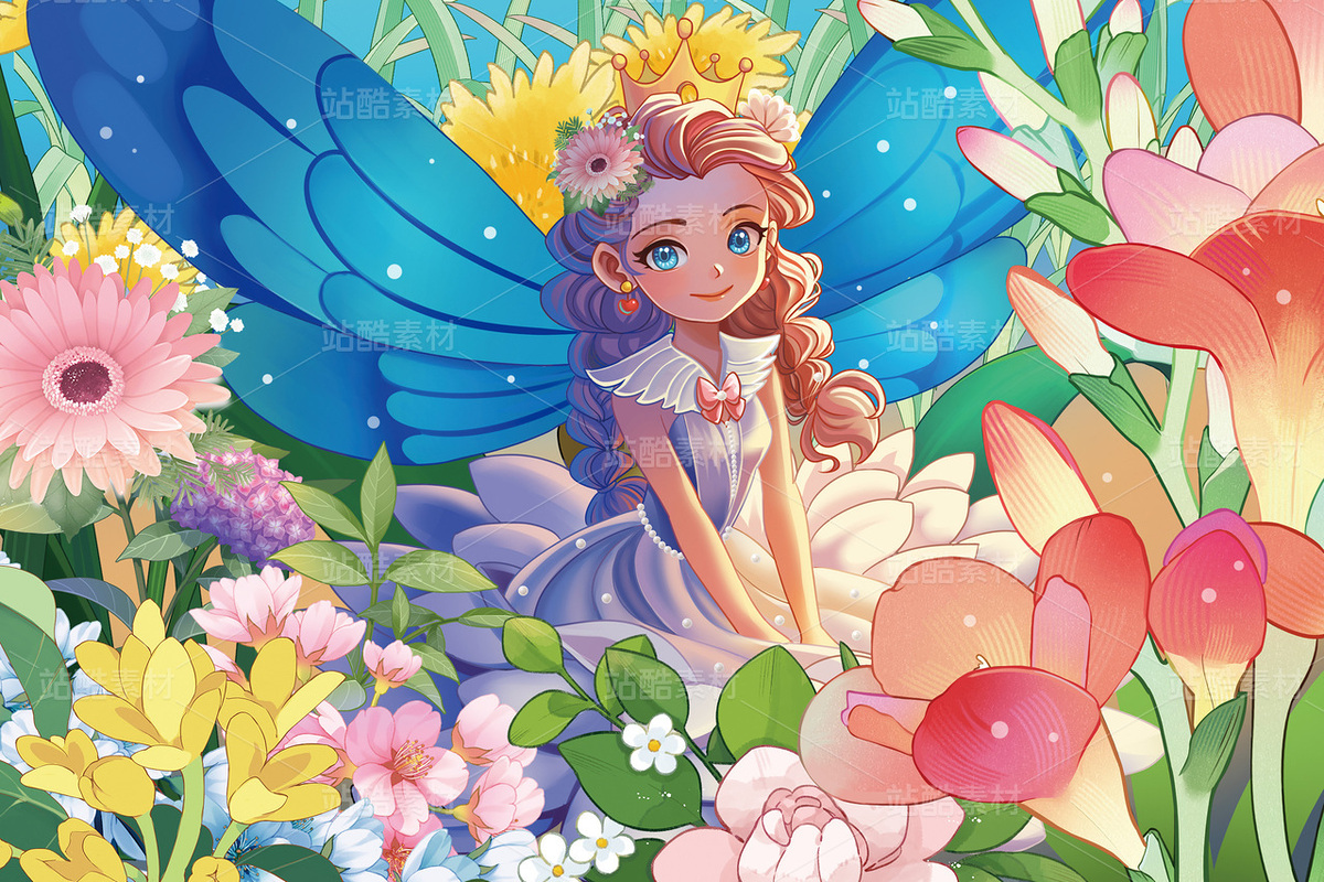 原創(chuàng)插畫-公主日記2（主預覽-9744327） - 未分類 - 站酷設計師冰果bingo原創(chuàng)素材 - 站酷ZCOOL