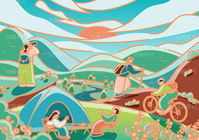 户外旅行（导航-9753555） - 未分类 - 站酷设计师于于于小美原创素材 - 站酷ZCOOL