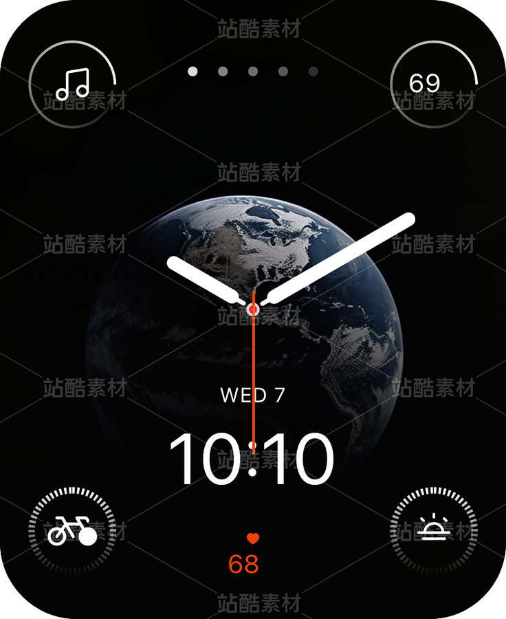 高级表盘系列UI源文件（主预览-9766955） - 未分类 - 站酷设计师ypc919原创素材 - 站酷ZCOOL