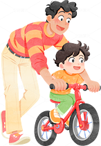 父親節(jié)系列插畫（導(dǎo)航-9856424） - 未分類 - 站酷設(shè)計師SYF朝生原創(chuàng)素材 - 站酷ZCOOL