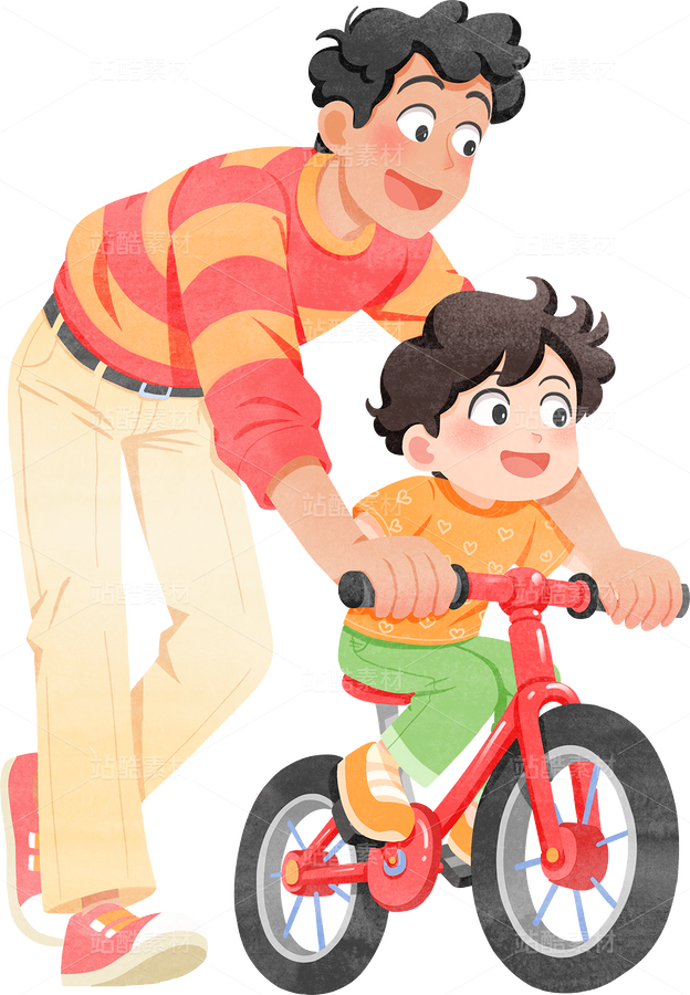 父親節(jié)系列插畫（主預(yù)覽-9856424） - 未分類 - 站酷設(shè)計師SYF朝生原創(chuàng)素材 - 站酷ZCOOL