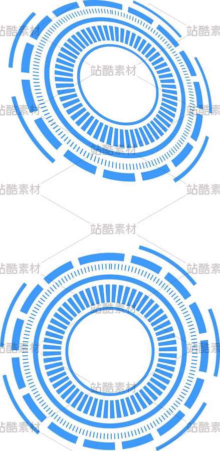 蓝色科技感图案素材（主预览-9871120） - 未分类 - 站酷设计师文一画师原创素材 - 站酷ZCOOL