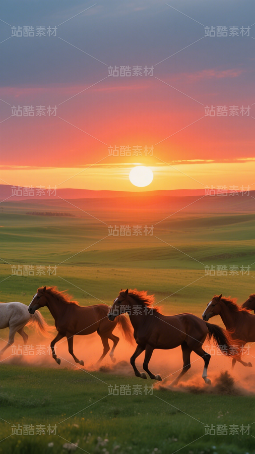 高清摄影,壁纸,草原骏马图(主预览-9913936) - 未分类 - 站酷设计师JourneyShan原创素材 - 站酷ZCOOL