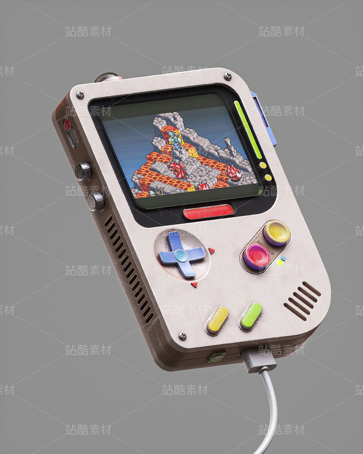 C4D原創(chuàng)游戲機帶草圖-OC渲染（主預(yù)覽-9931864） - 未分類 - 站酷設(shè)計師我就是NiaoNiao原創(chuàng)素材 - 站酷ZCOOL