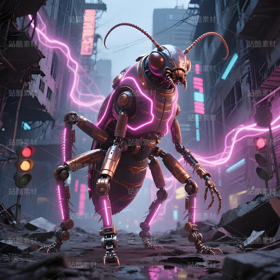 現(xiàn)代賽博朋克風(fēng)格（主預(yù)覽-9949974） - 未分類 - 站酷設(shè)計(jì)師欲陽(yáng)城原創(chuàng)素材 - 站酷ZCOOL