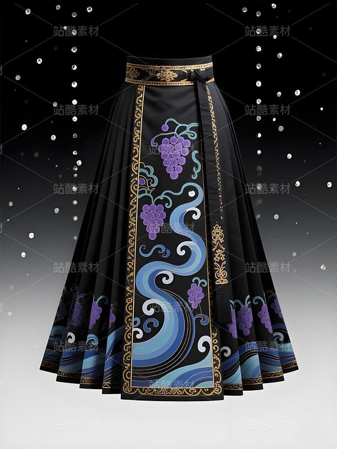 馬面裙設(shè)計稿（主預(yù)覽-9977982） - 未分類 - 站酷設(shè)計師欲陽城原創(chuàng)素材 - 站酷ZCOOL