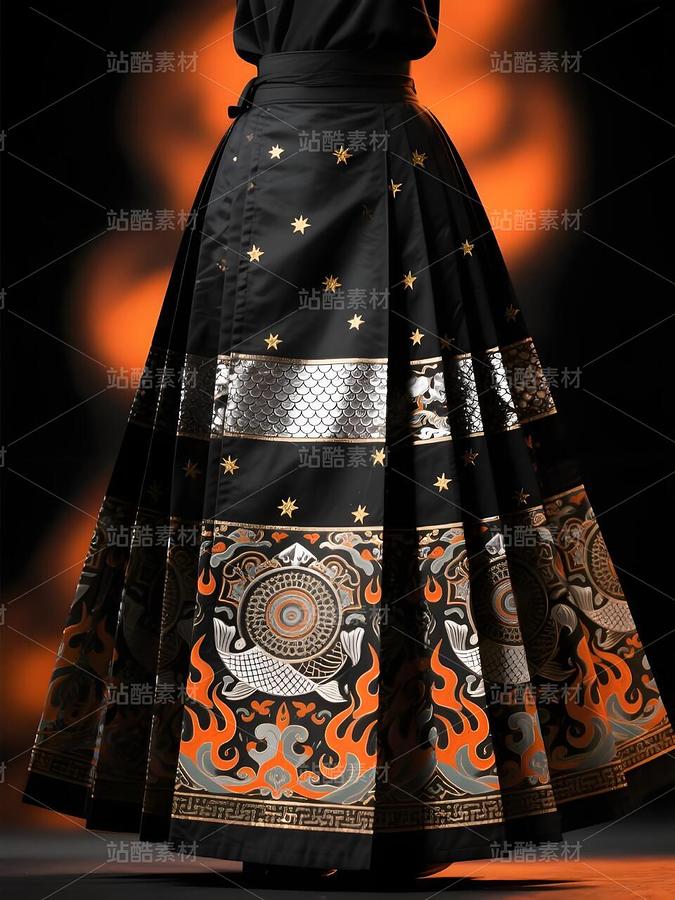 馬面裙設(shè)計稿敦煌藻井紋樣（主預(yù)覽-9977992） - 未分類 - 站酷設(shè)計師欲陽城原創(chuàng)素材 - 站酷ZCOOL