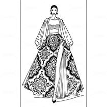 敦煌藻井纹样的高定礼服设计手稿（导航-9978515） - 未分类 - 站酷设计师欲阳城原创素材 - 站酷ZCOOL