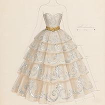 欧洲洛可可卷草纹样高定礼服（导航-9978930） - 未分类 - 站酷设计师欲阳城原创素材 - 站酷ZCOOL