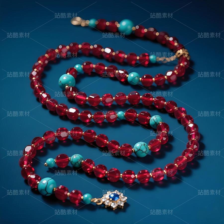 霓虹藍(lán)至松石綠漸變珠寶手串手稿設(shè)計(jì)圖（主預(yù)覽-9978967） - 未分類(lèi) - 站酷設(shè)計(jì)師欲陽(yáng)城原創(chuàng)素材 - 站酷ZCOOL