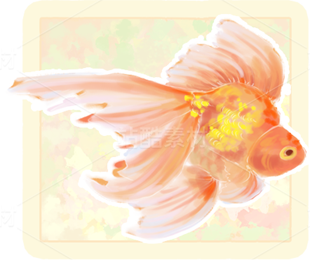 水母&魚元素素材（透明底手繪）（主預覽-9979208） - 未分類 - 站酷設計師阿樂在畫畫原創(chuàng)素材 - 站酷ZCOOL