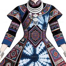 高定苗族扎染禮服設(shè)計(jì)手稿（導(dǎo)航-9979438） - 未分類 - 站酷設(shè)計(jì)師欲陽城原創(chuàng)素材 - 站酷ZCOOL