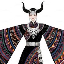 高定苗族蠟染禮服設計手稿（蠟染系列）（導航-9979507） - 未分類 - 站酷設計師欲陽城原創(chuàng)素材 - 站酷ZCOOL