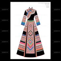 高定毛南族禮服設(shè)計+毛南族裝飾圖案（導(dǎo)航-9979666） - 未分類 - 站酷設(shè)計師欲陽城原創(chuàng)素材 - 站酷ZCOOL