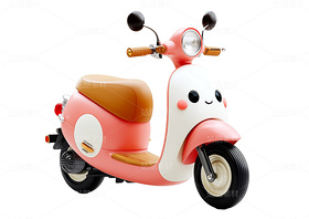 【免摳png素材】一輛可愛的小電動車（導航-9980354） - 未分類 - 站酷設計師曇華碎影原創(chuàng)素材 - 站酷ZCOOL