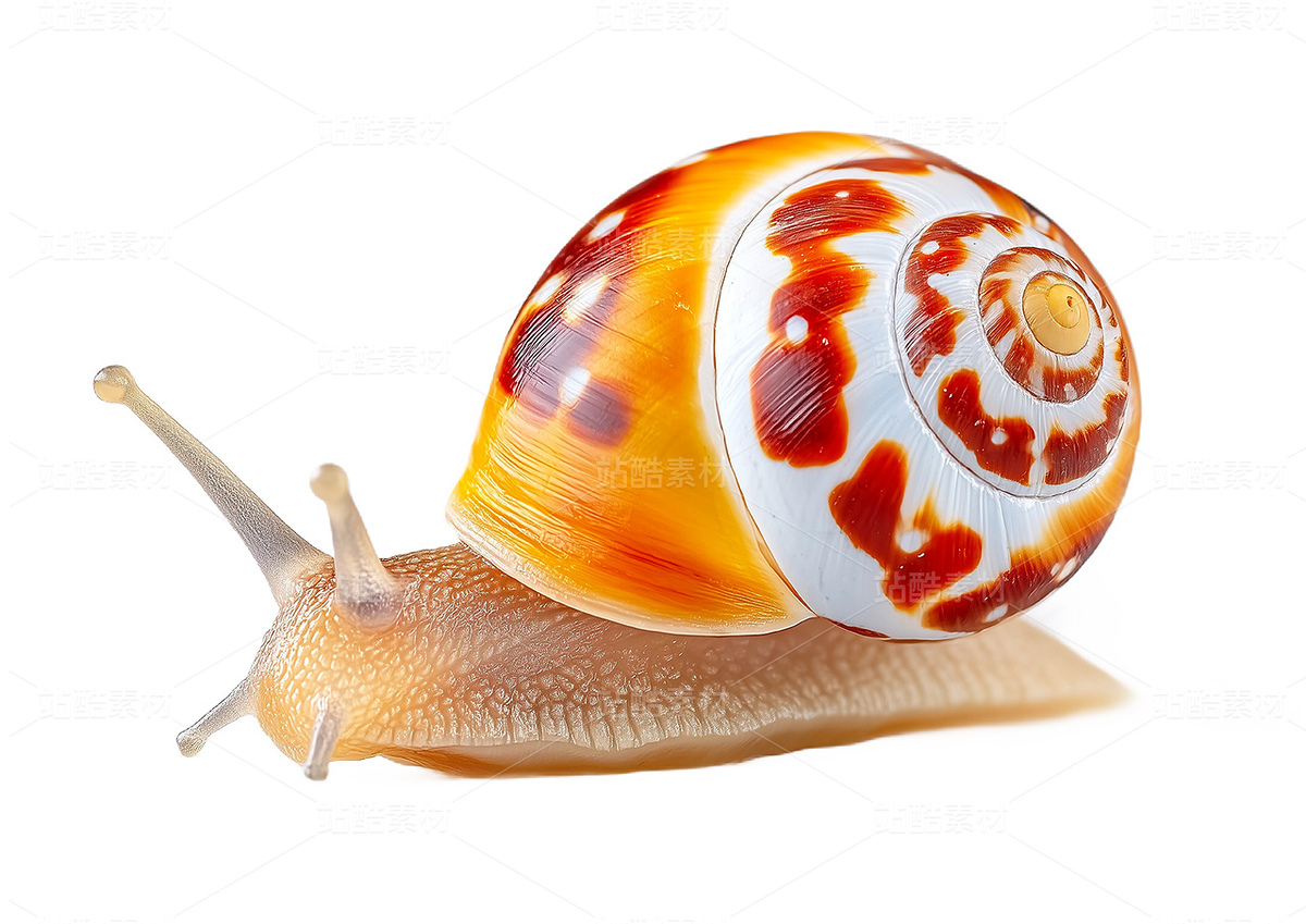 【免摳png素材】白色背景上一只小蝸牛（主預覽-9980473） - 未分類 - 站酷設(shè)計師曇華碎影原創(chuàng)素材 - 站酷ZCOOL
