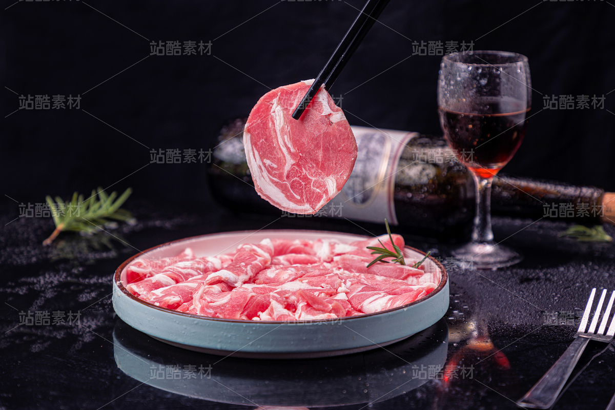 羊肉卷 生鲜 火锅涮肉 实拍场景图（主预览-9983214） - 未分类 - 站酷设计师张跑跑原创素材 - 站酷ZCOOL