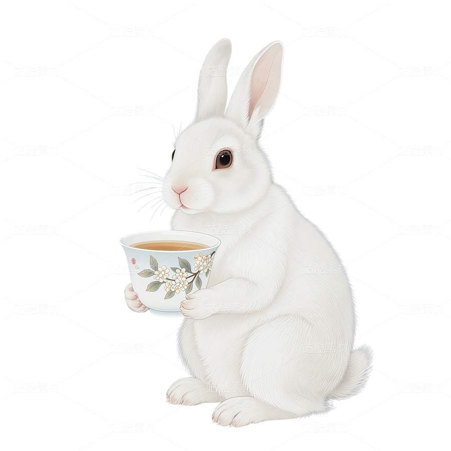 兔子与茶00003（主预览-9985527） - 未分类 - 站酷设计师站酷素材原创素材 - 站酷ZCOOL