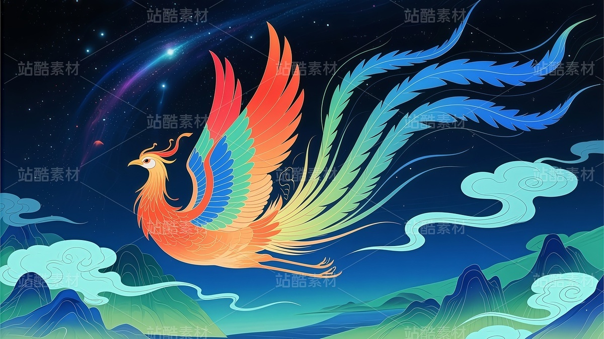 中国风元素-凤凰6（主预览-9988254） - 未分类 - 站酷设计师站酷素材原创素材 - 站酷ZCOOL