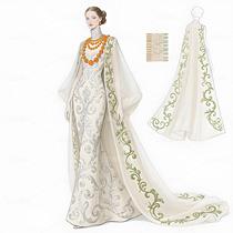 洛可可高定禮服手稿：神經元宮廷的雪與焰敘事（導航-9995985） - 未分類 - 站酷設計師欲陽城原創(chuàng)素材 - 站酷ZCOOL