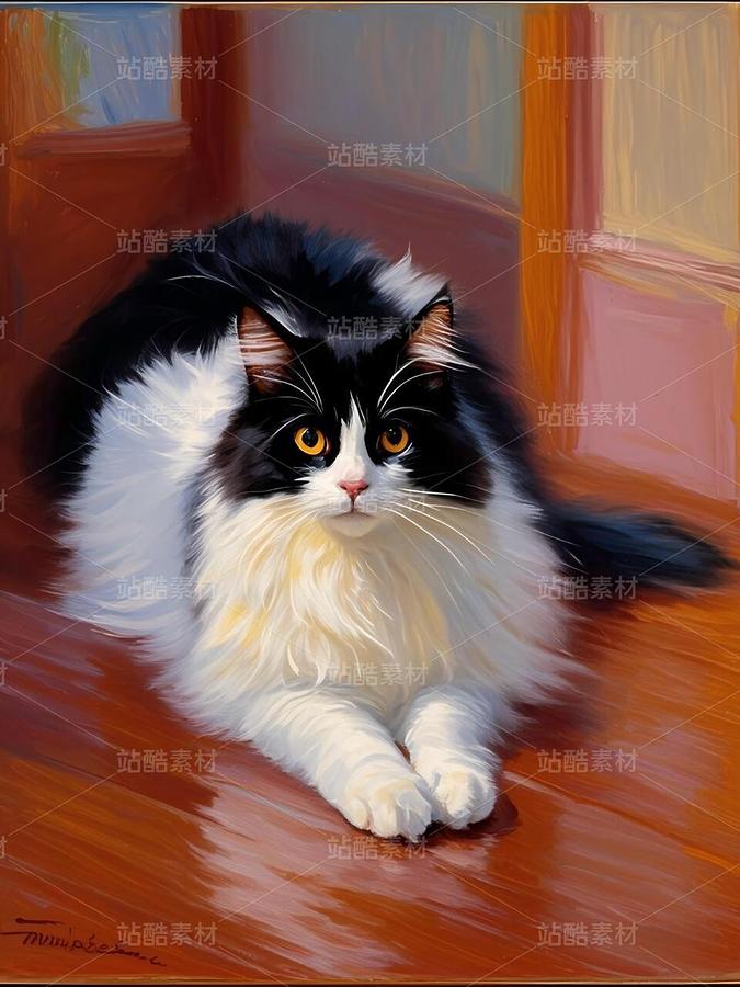 奶牛猫（主预览-10004168） - 未分类 - 站酷设计师Alice331原创素材 - 站酷ZCOOL