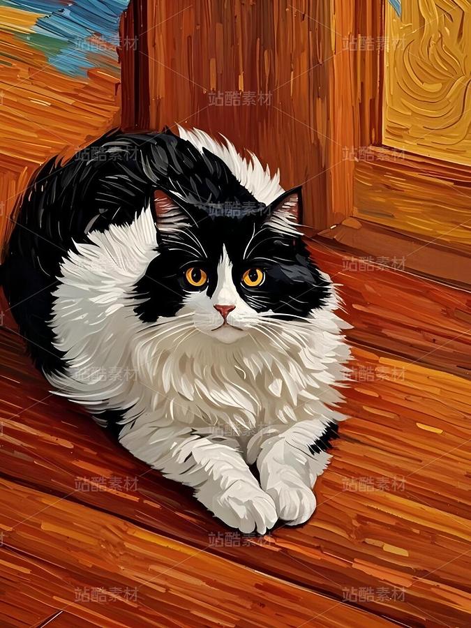 奶牛猫（主预览-10004166） - 未分类 - 站酷设计师Alice331原创素材 - 站酷ZCOOL
