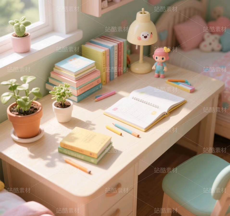 少女卧室（主预览-10006777） - 未分类 - 站酷设计师风扫落叶原创素材 - 站酷ZCOOL