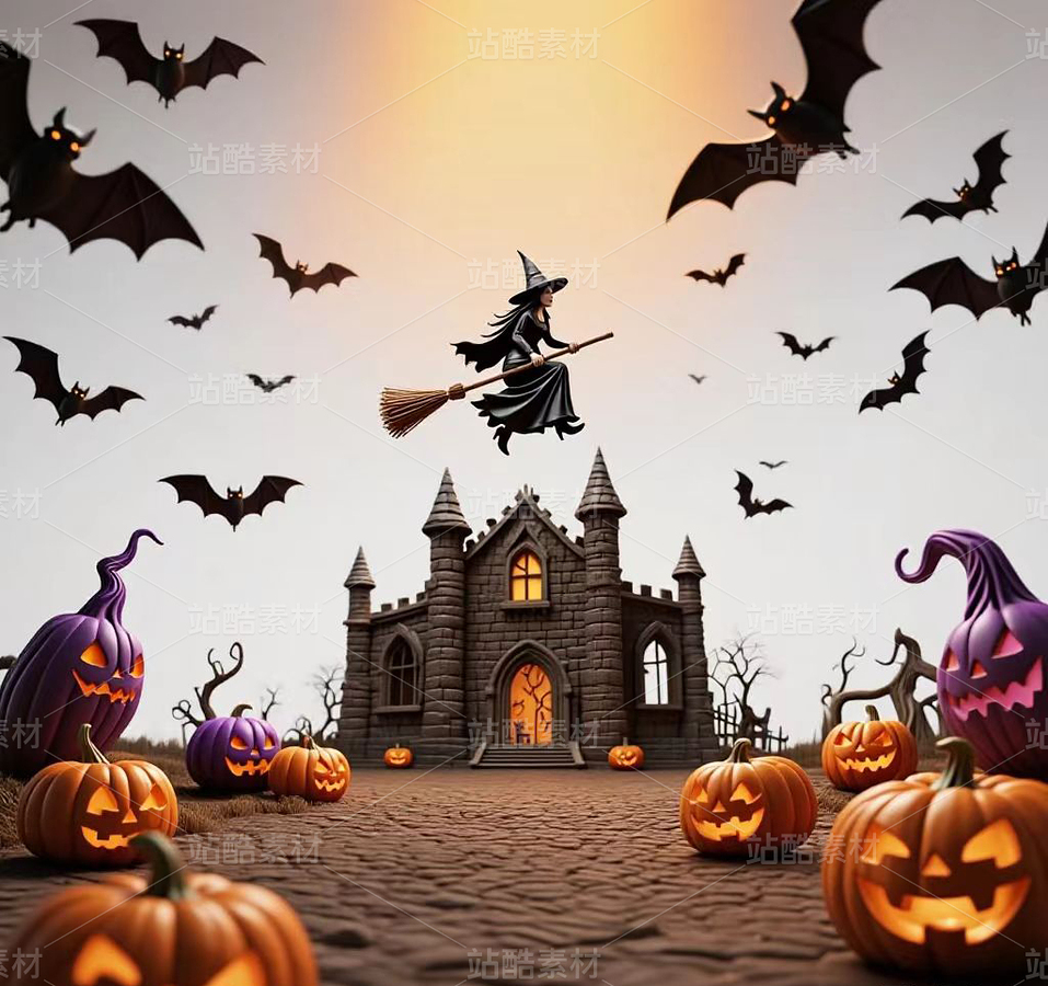 精美女巫壁紙（主預(yù)覽-10013430） - 未分類 - 站酷設(shè)計(jì)師風(fēng)掃落葉原創(chuàng)素材 - 站酷ZCOOL
