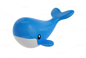 鯨魚三維插畫（導(dǎo)航-10014933） - 未分類 - 站酷設(shè)計(jì)師粘鍋原創(chuàng)素材 - 站酷ZCOOL