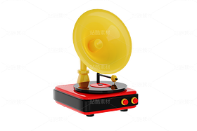 留声机插画（导航-10065115） - 未分类 - 站酷设计师粘锅原创素材 - 站酷ZCOOL