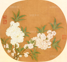 碧桃图 钢笔工具手动抠图 免扣名画素材（导航-10078778） - 未分类 - 站酷设计师通配符原创素材 - 站酷ZCOOL