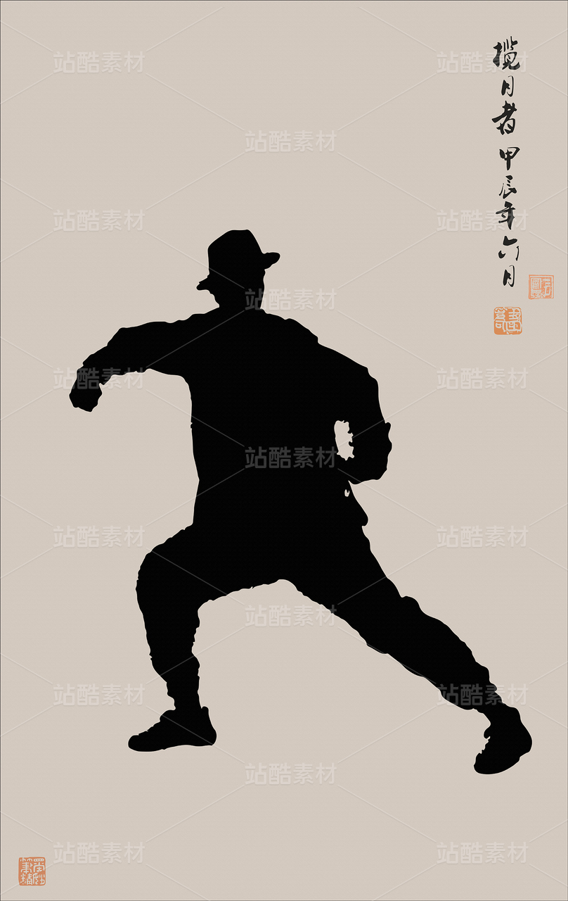 人物画抽象画芭蕾舞宣传画霹雳舞海报舞蹈大赛海报