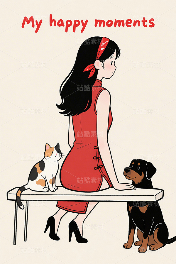 卡通簡(jiǎn)筆畫(huà)似顏繪簡(jiǎn)筆畫(huà)簡(jiǎn)筆畫(huà)藝術(shù)風(fēng)格小清新簡(jiǎn)筆畫(huà)（主預(yù)覽-10155823） - 未分類 - 站酷設(shè)計(jì)師獨(dú)創(chuàng)繪畫(huà)工作室原創(chuàng)素材 - 站酷ZCOOL