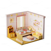 C4D卡通小房子-OC渲染器（導(dǎo)航-10226988） - 未分類 - 站酷設(shè)計(jì)師執(zhí)念呀執(zhí)念原創(chuàng)素材 - 站酷ZCOOL