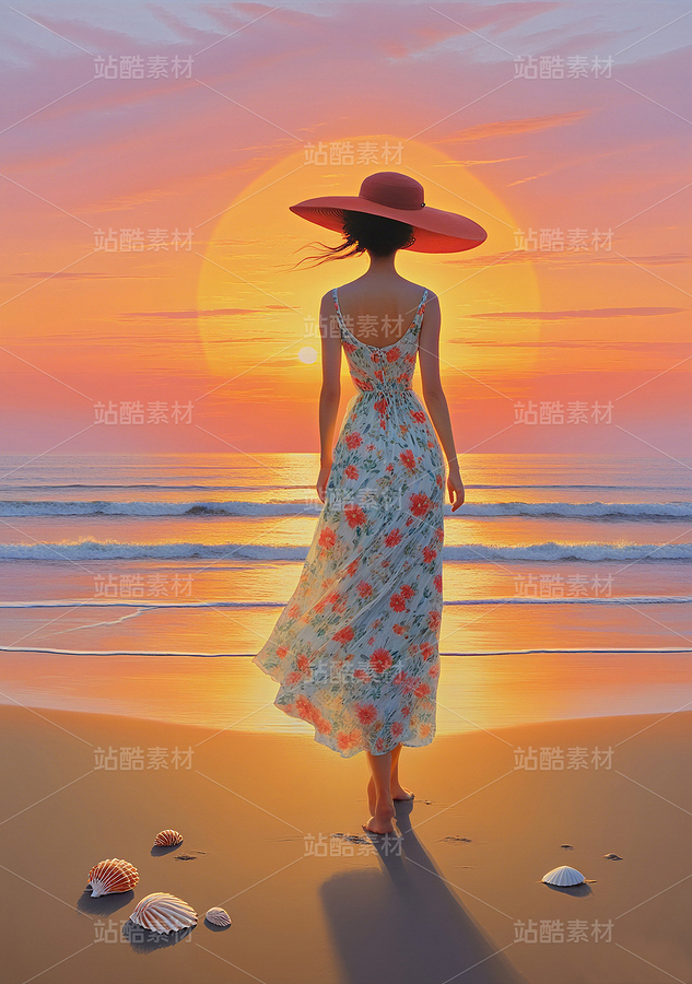 人物油畫裝飾畫風景油畫夕陽油畫大海油畫落日油畫（主預覽-10270767） - 未分類 - 站酷設計師獨創(chuàng)繪畫工作室原創(chuàng)素材 - 站酷ZCOOL