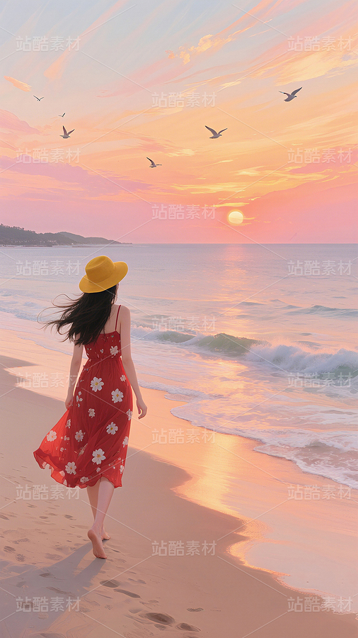 夕陽油畫大海油畫落日油畫人物油畫裝飾畫風景油畫（主預覽-10270771） - 未分類 - 站酷設計師獨創(chuàng)繪畫工作室原創(chuàng)素材 - 站酷ZCOOL