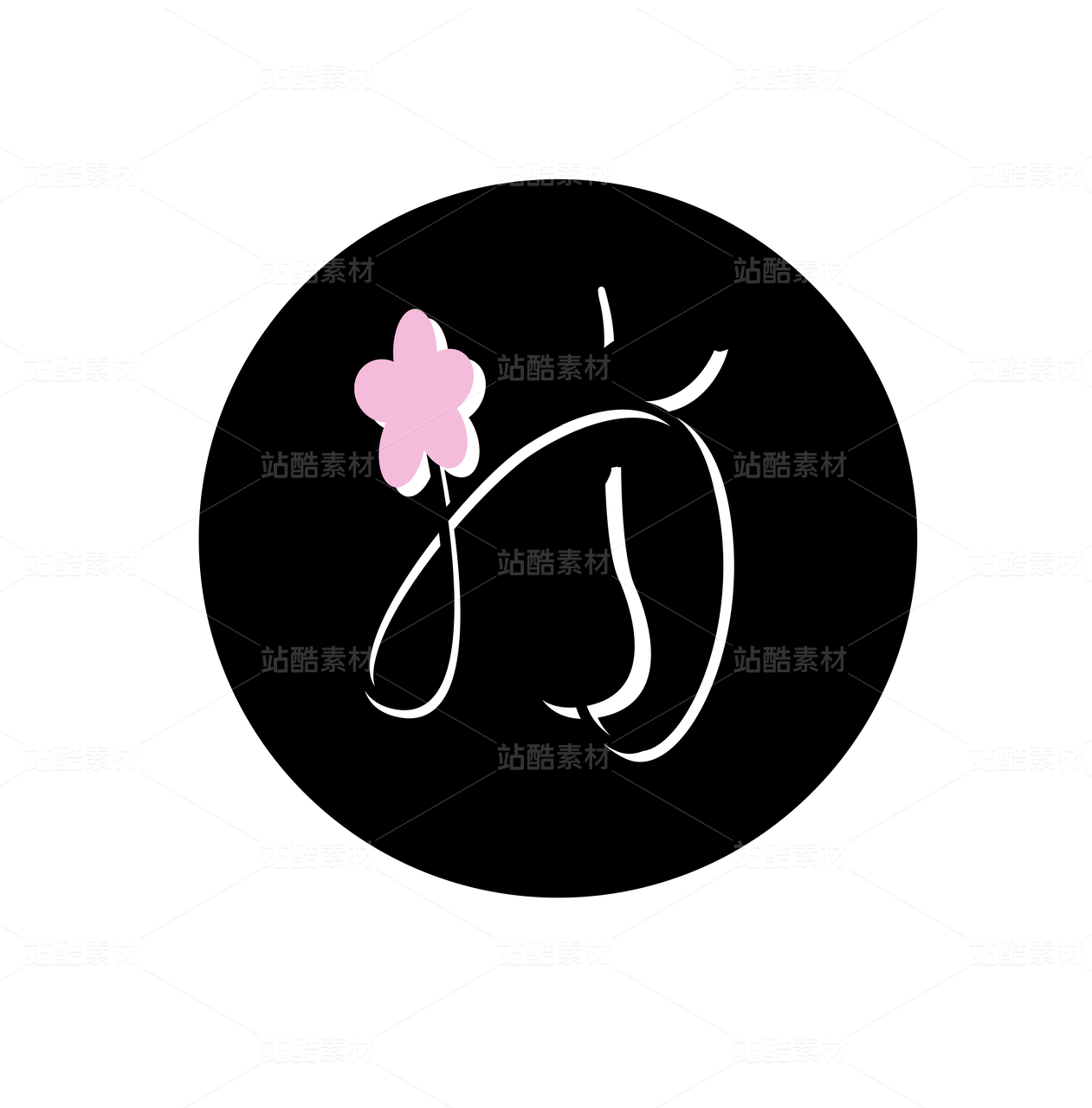 花logo