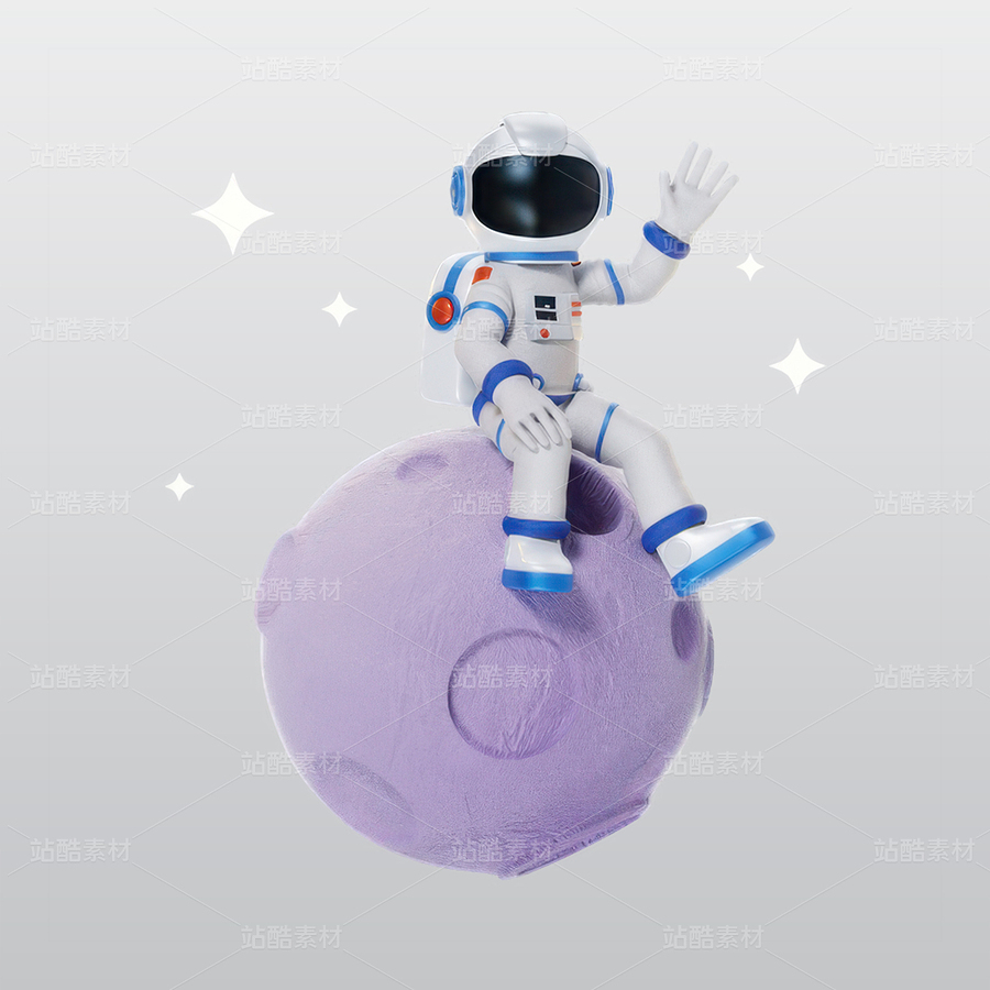 月球上的宇航员3D插画blend模型图标素材(主预览-10540708) - 未分类 - 站酷设计师Thomas摄影视界原创素材 - 站酷ZCOOL