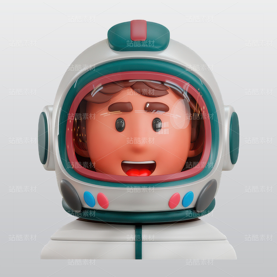 宇航員3D插圖blend模型圖標海報素材（主預(yù)覽-10540728） - 未分類 - 站酷設(shè)計師Thomas攝影視界原創(chuàng)素材 - 站酷ZCOOL