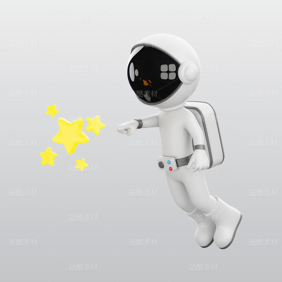宇航员触摸星星3D插图blend模型图标素材(主预览-10540800) - 未分类 - 站酷设计师Thomas摄影视界原创素材 - 站酷ZCOOL