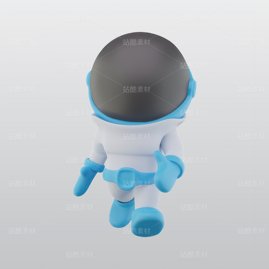 行走的宇航员 3D 图标blend模型图标素材(主预览-10541630) - 未分类 - 站酷设计师Thomas摄影视界原创素材 - 站酷ZCOOL