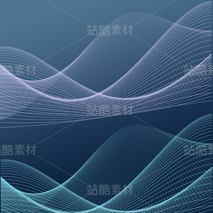 科技风 起伏建模网 模型 高清PSD分层（主预览-10564338） - 未分类 - 站酷设计师A_霖原创素材 - 站酷ZCOOL