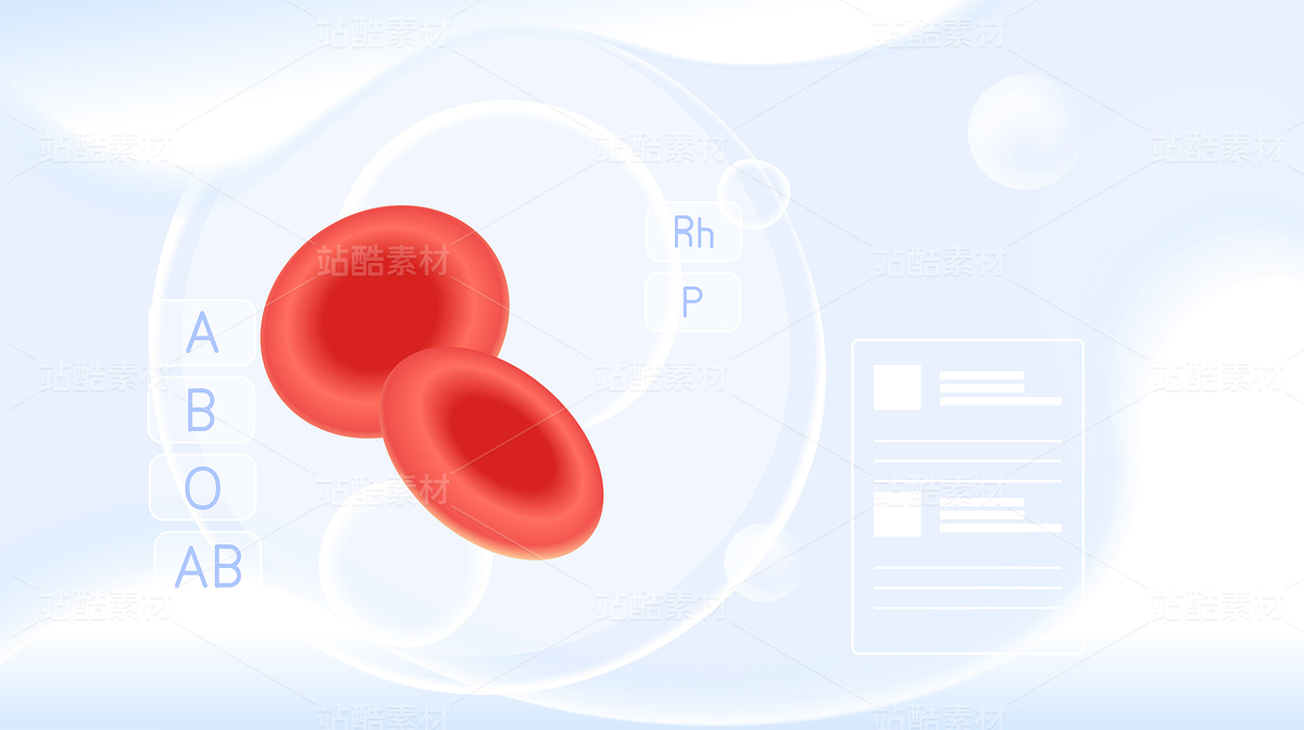 血型紅細(xì)胞基因檢測DNA醫(yī)學(xué)科研流體白色矢量插畫（主預(yù)覽-10663972） - 未分類 - 站酷設(shè)計師東晨原創(chuàng)素材 - 站酷ZCOOL