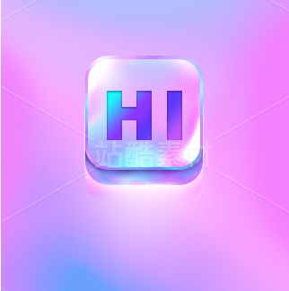 炫彩渐变风格的 APP 图标素材