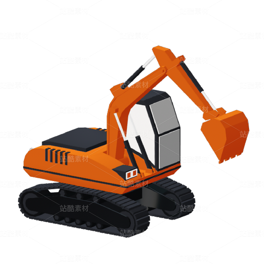 工程機(jī)械 3D設(shè)備圖標(biāo)庫（主預(yù)覽-10768671） - 未分類 - 站酷設(shè)計(jì)師禾翱Phelan原創(chuàng)素材 - 站酷ZCOOL