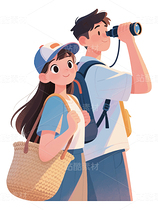 平面插畫情侶/矢量（導(dǎo)航-10946423） - 未分類 - 站酷設(shè)計(jì)師aboer原創(chuàng)素材 - 站酷ZCOOL